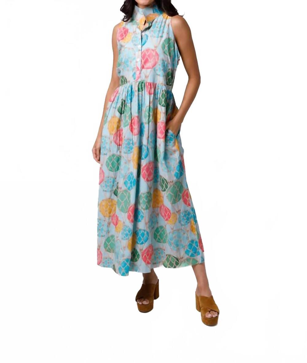 NEW HOLLY SHAE DESIGN samantha dress in buoyant buoys